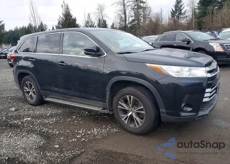 2019 Toyota Highlander Le from USA, damaged, VIN 5TDBZRFH2KS963711